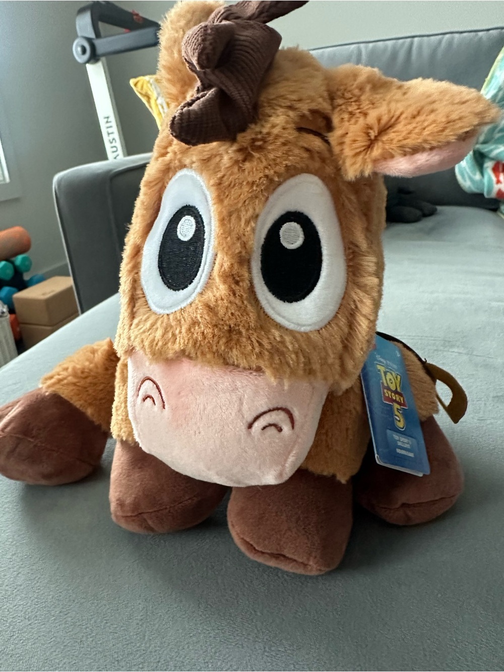 Disney and Pixar Toy Story 5 Bullseye Weighted Plush